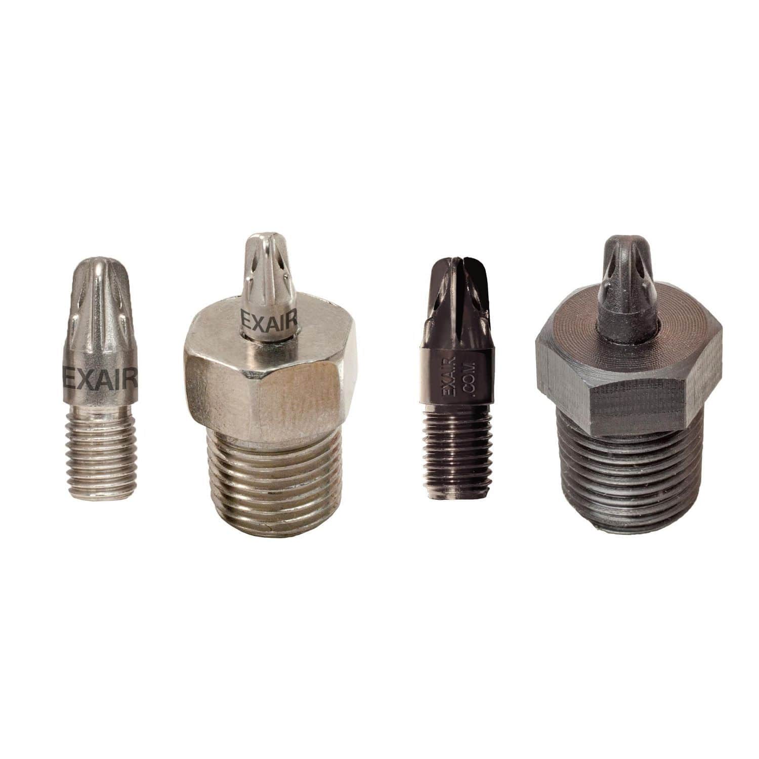 Blowoff nozzle 1108SS EXAIR compressed air / flat spray