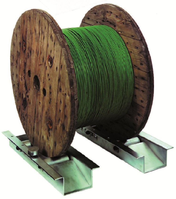 Cable drum unwinder TROMBOI 1400 Kabelmat Wickeltechnik GmbH