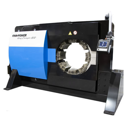 Elbow fitting crimping machine KC800 FinnPower cable end sleeve