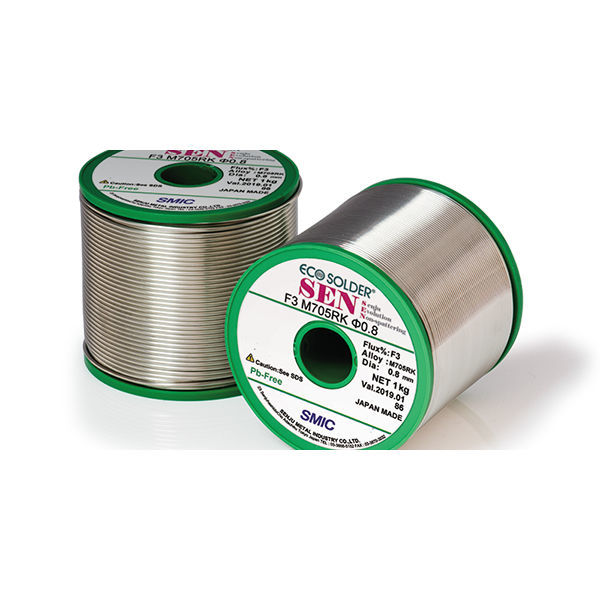 Lead-free soldering wire - SEN series - Senju Metal Europe GmbH - cored