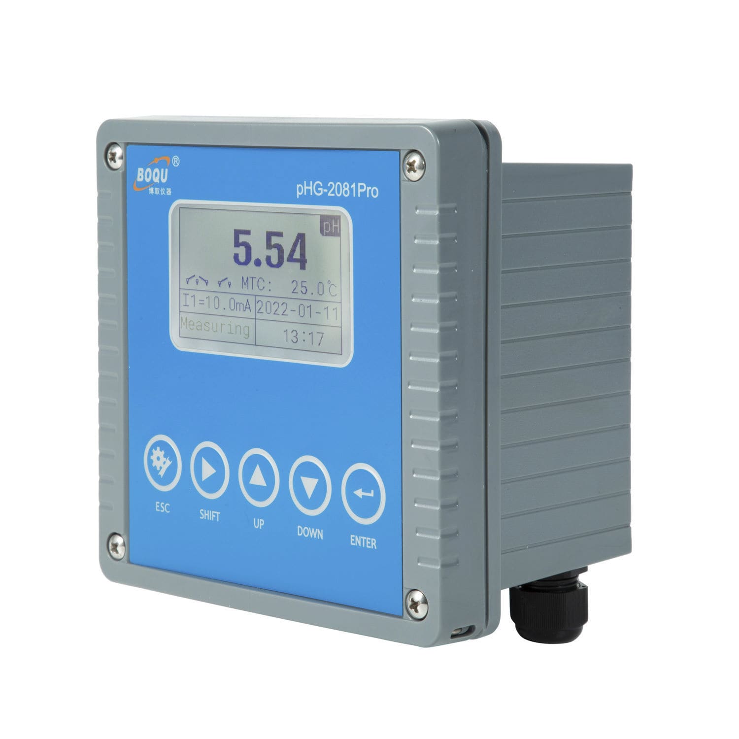 Wall Mounted Ph Meter Phg Pro Shanghai Boqu Instrument Co Ltd