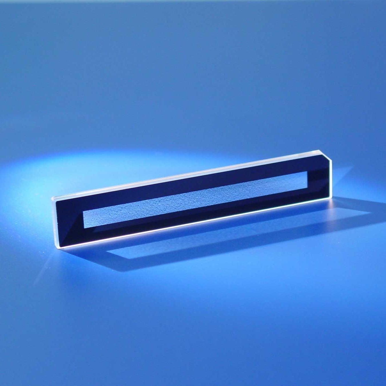 Neutraldensity optical filter JENOPTIK AG blue / broadband / variable