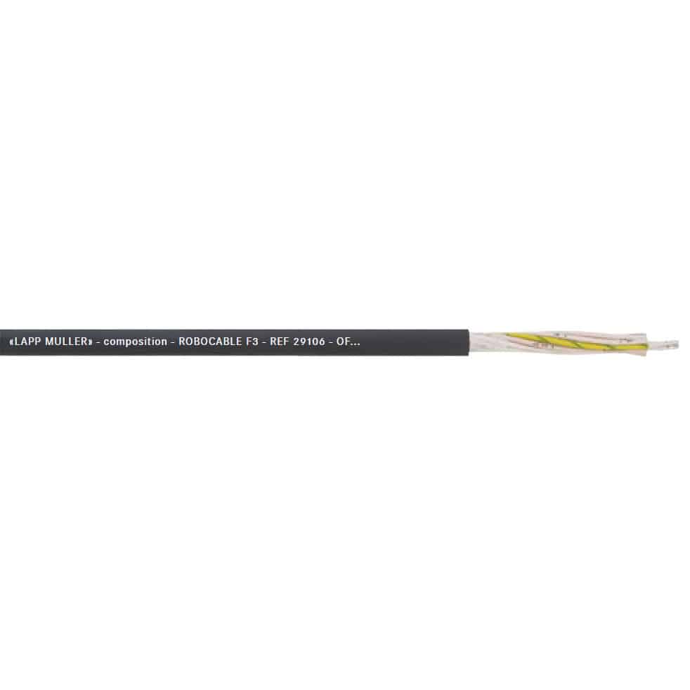Power cable - F3 - Lapp Muller - data / DIN / FC type