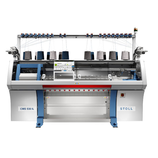 Flat knitting machine - CMS 530 KI BCW MULTI GAUGE - STOLL ...