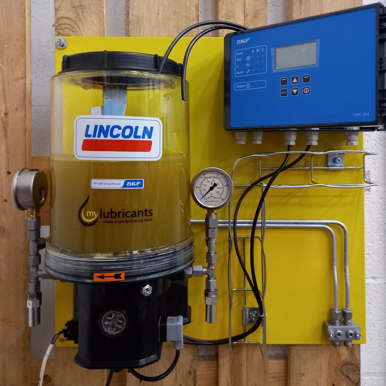 Oil lubrication unit MYLUBRICANTS grease / minimal quantity / for