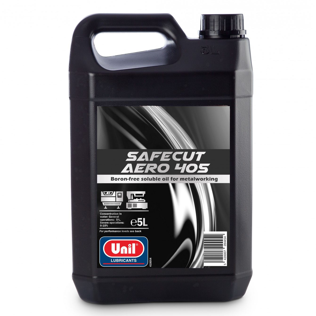 Cutting oil SAFECUT AERO 405 UNIL LUBRICANTS for metals / for the
