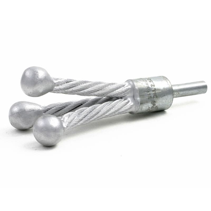 Cup brush DEB series Brush Research Manufacturing cleaning