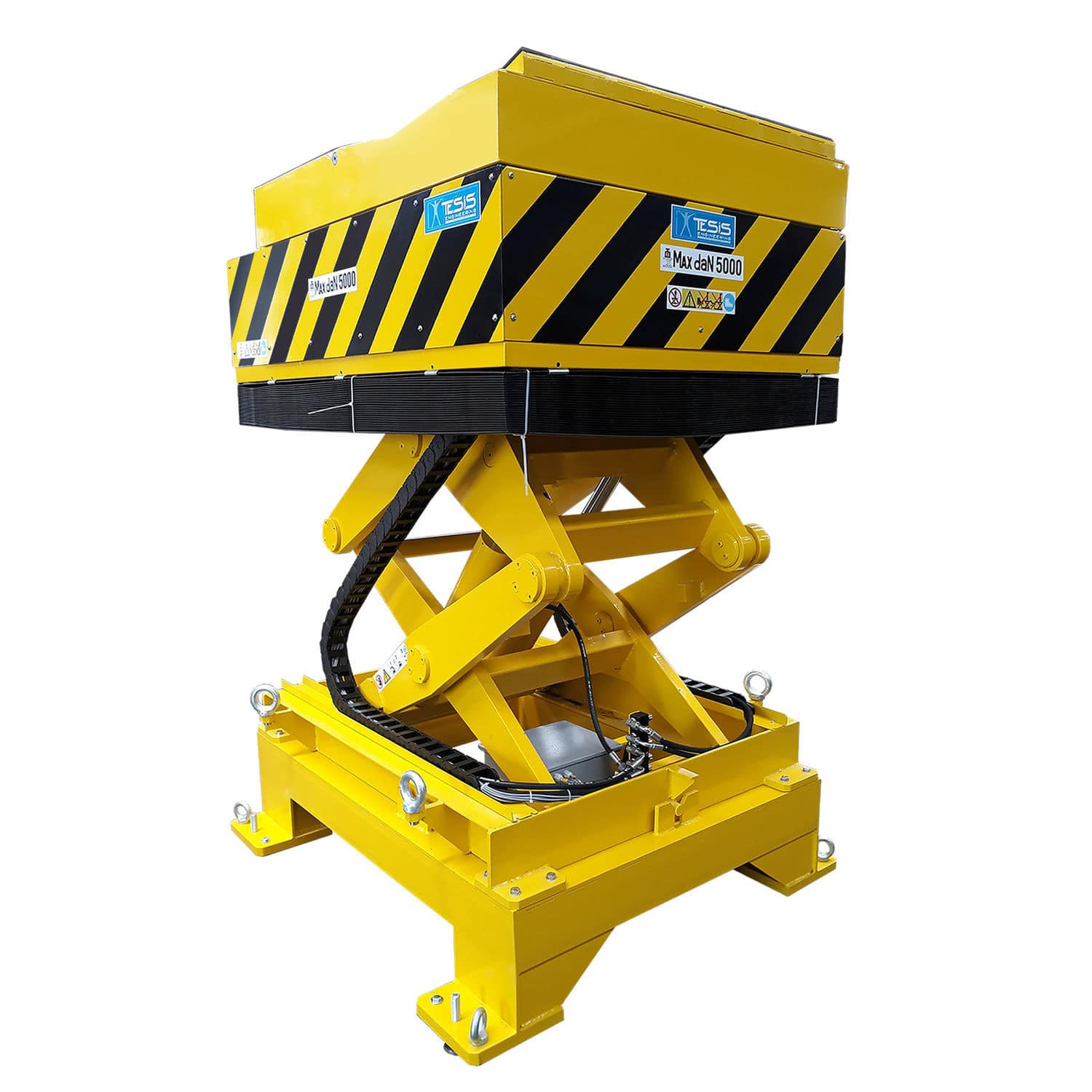 Doublescissor lift table XH/PTO/PCU/PRB TESIS ENGINEERING SRL