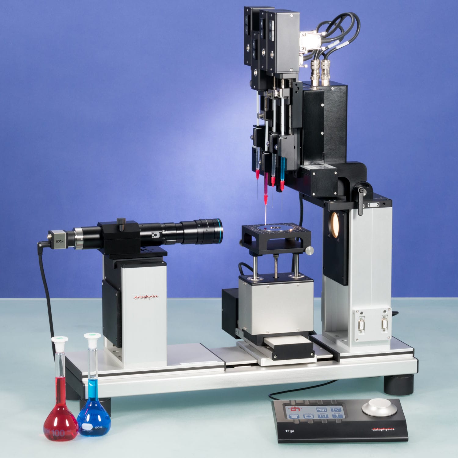 Contact angle measuring instrument OCA 200 DataPhysics Instruments