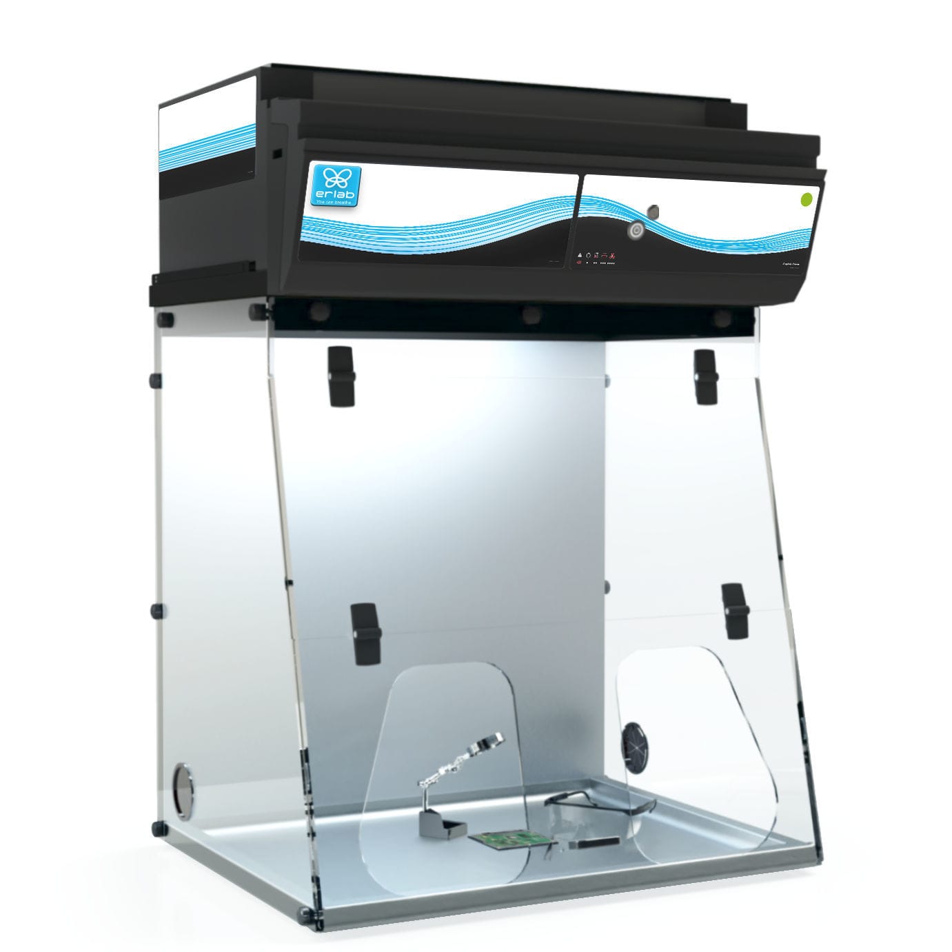 Laboratory fume hood 321 Erlab biological / clean air / mobile