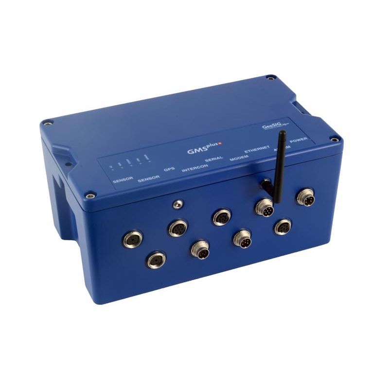 Seismic DAQ GMSplus GeoSIG Ltd with data logger / with event