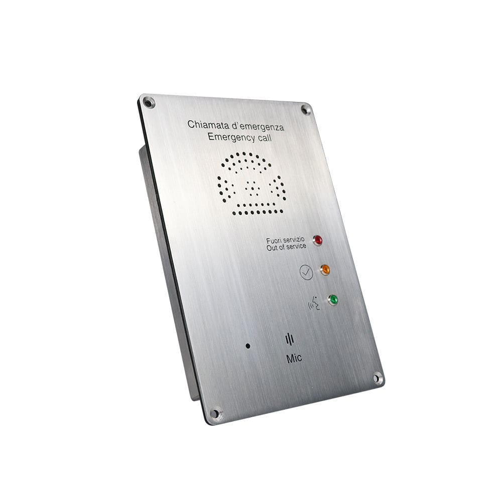 Audio intercom - J&R Technology Ltd - emergency / VoIP / steel