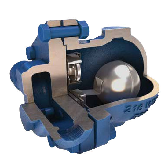 Condensate drain FT series Spirax Sarco automatic / float