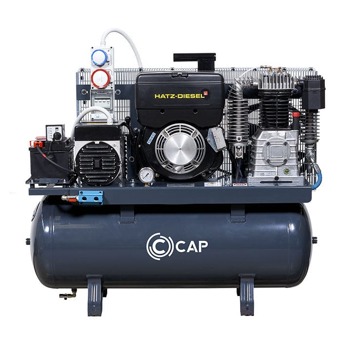 Piston compressor ARCO200MT CAP srl air / dieselpowered