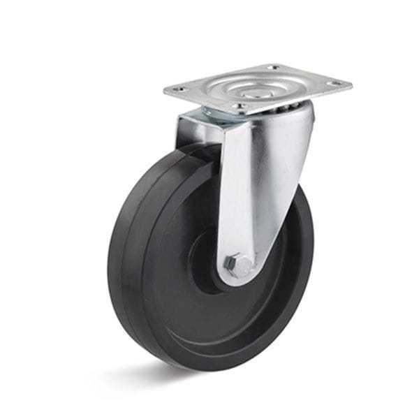 Swivel caster - DP_G series - KARWEG GmbH & Co. KG - base plate / with ...