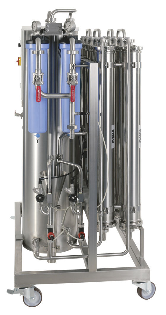 Reverse osmosis water purification unit modula SXL DWA GmbH & Co. KG