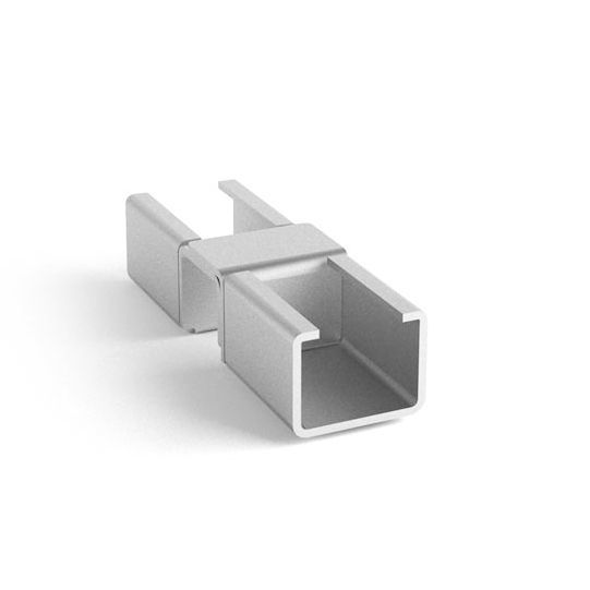 Zinc-coated steel fastening bracket - 350023 - Alutec Group