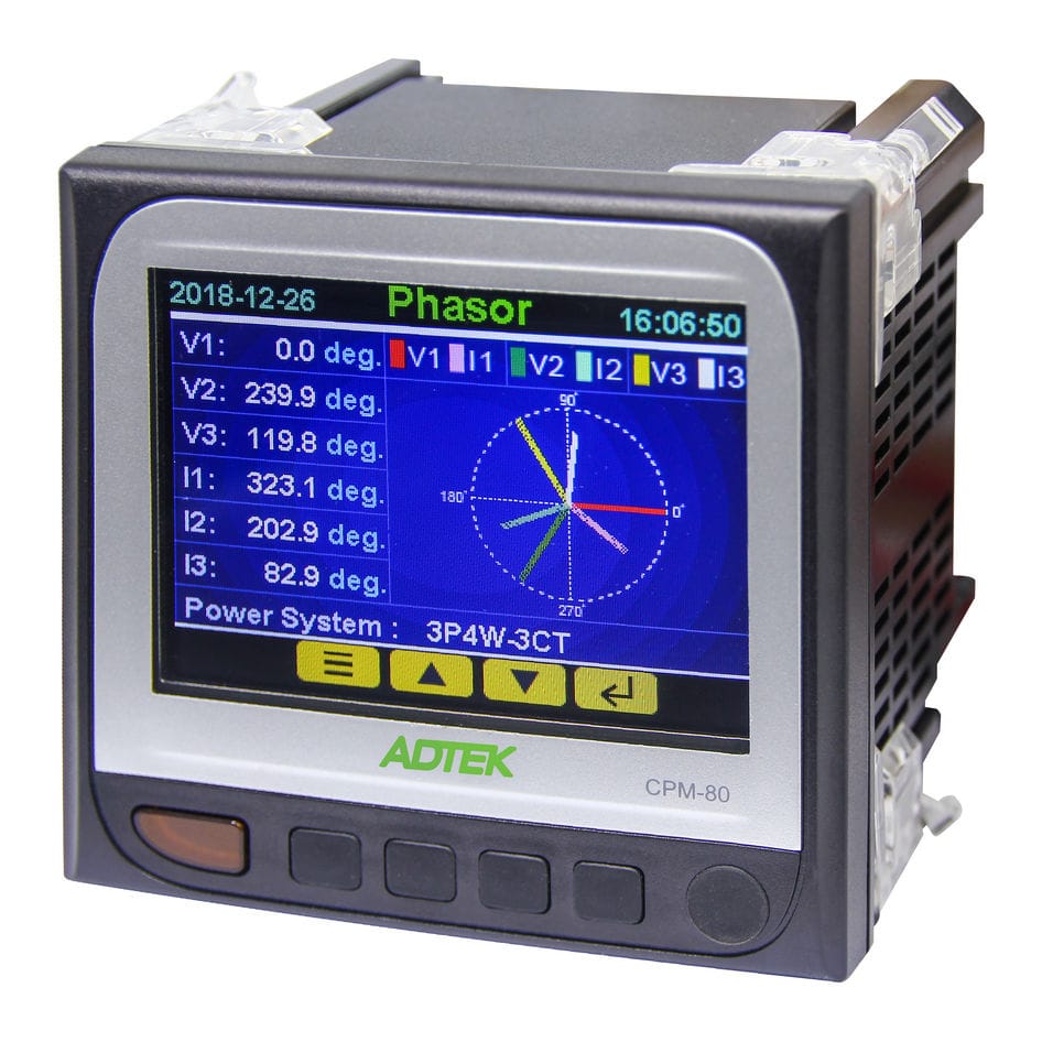 Multifunction power meter CPM80 Series ADTEK Electronics Co., Ltd