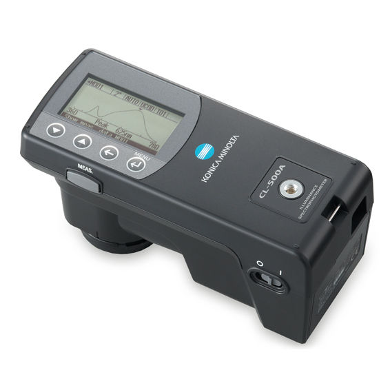 Visible Illuminance Spectrophotometer - CL-500A - Konica Minolta - USB ...