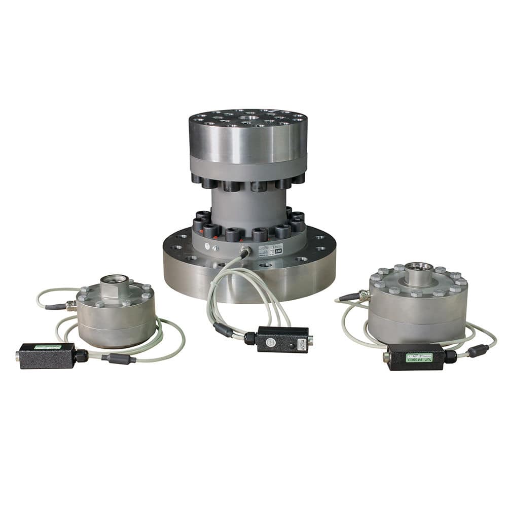 Compression force transducer Instron tension / canister / calibration