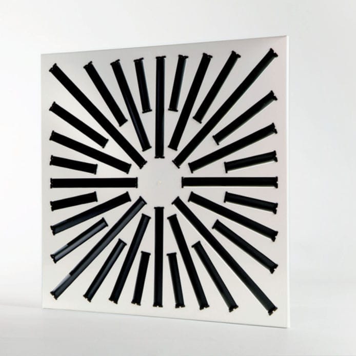 Circular air diffuser - DAM31 series - TECNICA - panel / induction ...