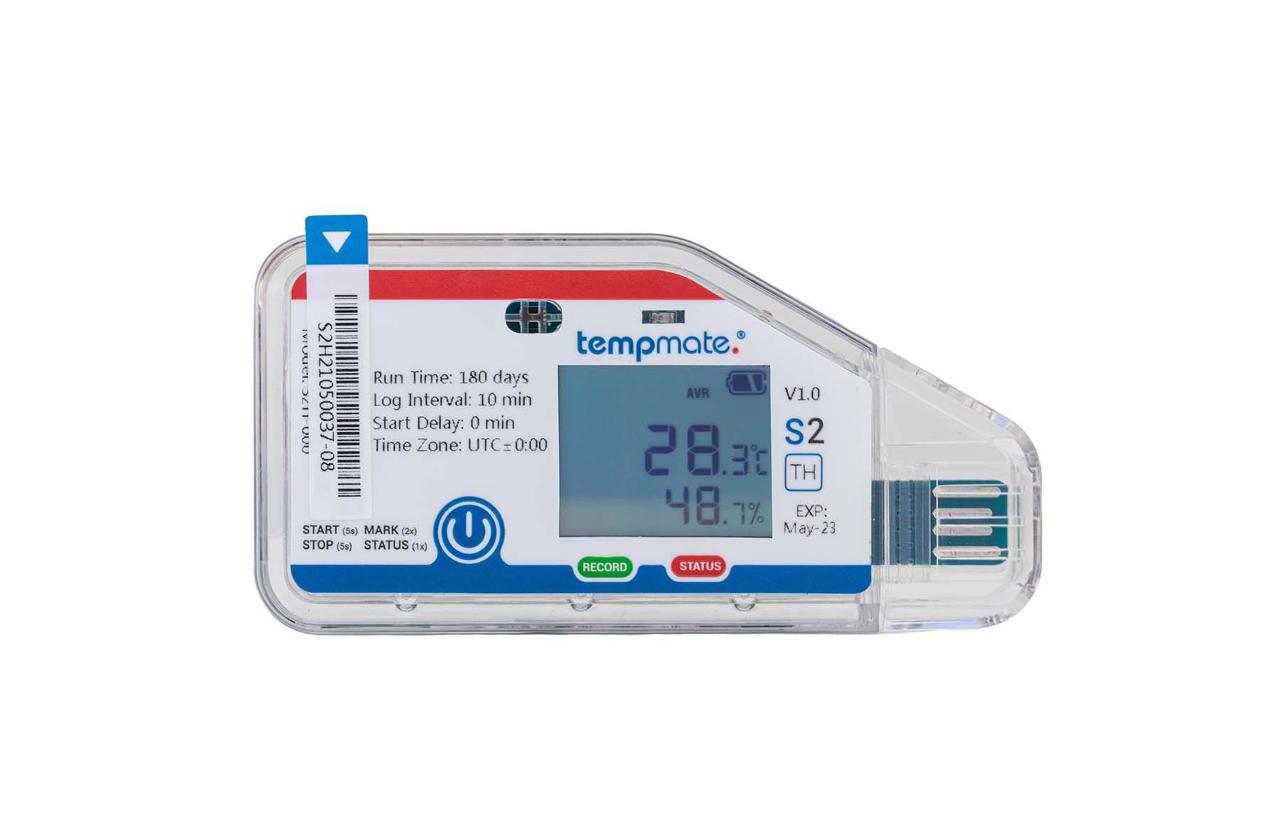 USB data logger tempmate.®S2 tempmate GmbH temperature and