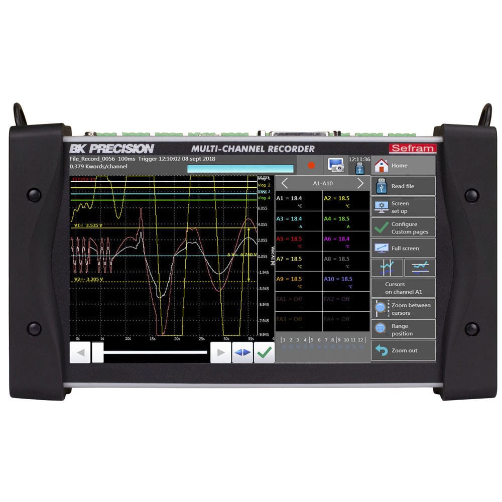 Analog recorder DAS220 B&K Precision temperature / universal