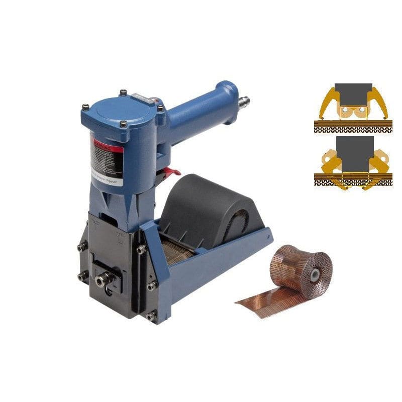 Pneumatic stapler MERO 18 P MEZGER Heftsysteme for cardboard