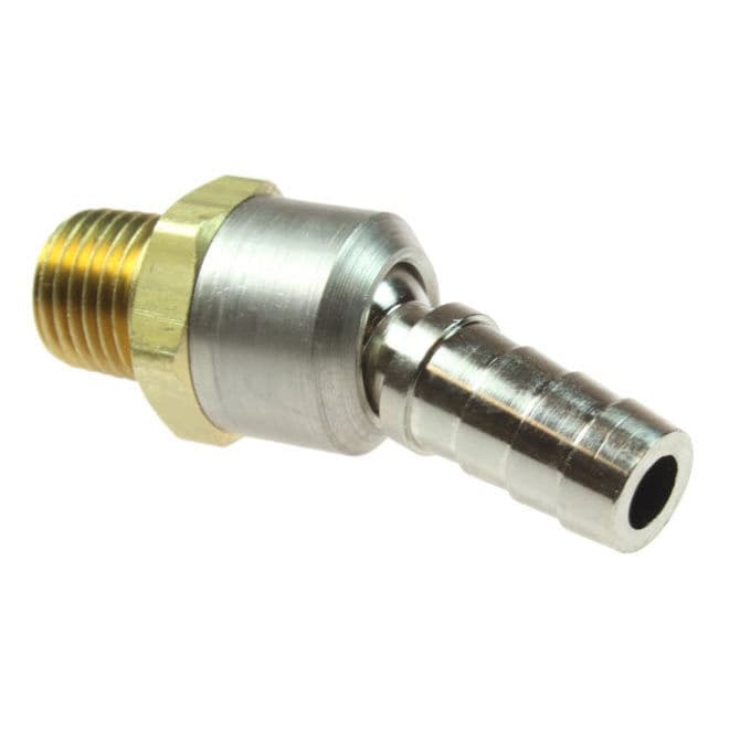 Pneumatic fitting B0404BS Coilhose Pneumatics screwin / barbed