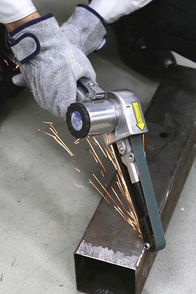 Belt sander - B-10CL - NITTO KOHKI USA - pneumatic / grinder