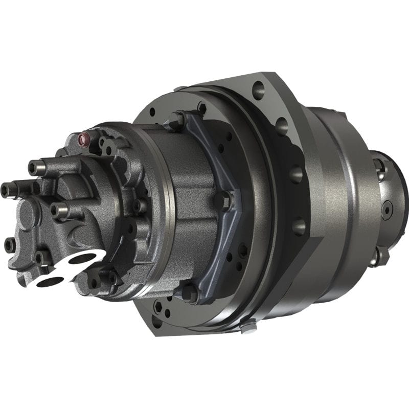 Gear hydraulic wheel motor GM05 + WR10 SAI Motori Idraulici fixed