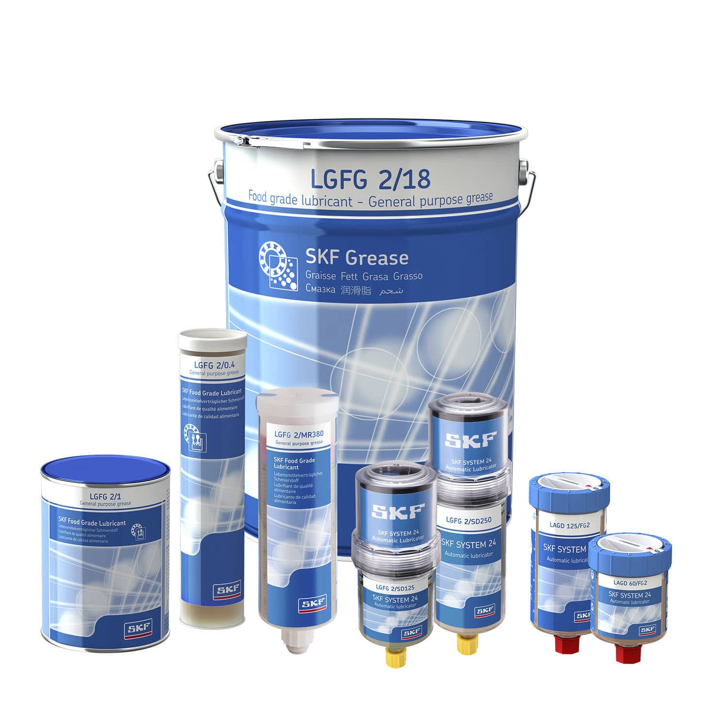 Foodgrade grease LGFG 2 SKF Maintenance,Lubrication and Power