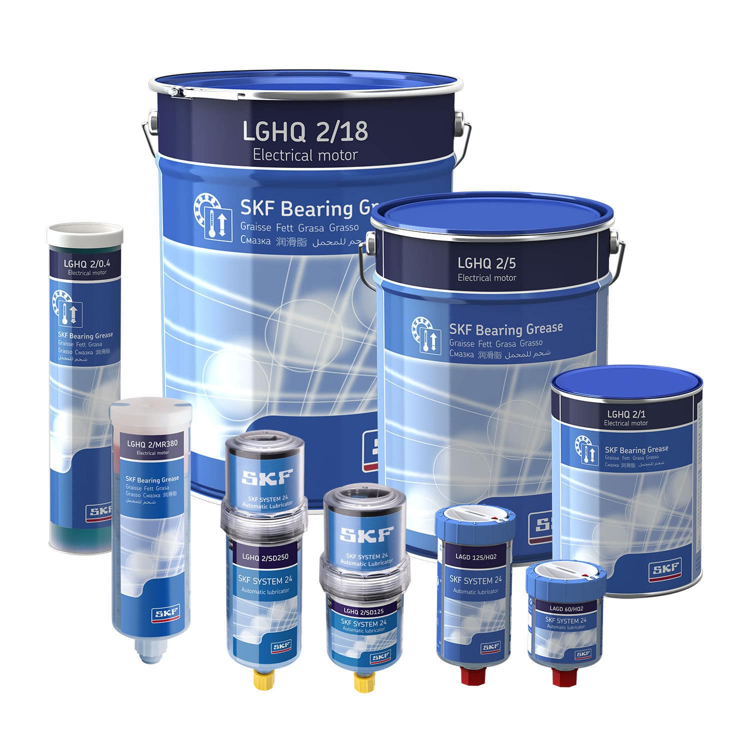 Motor Grease - LGHQ 2 - SKF Maintenance,Lubrication And Power ...