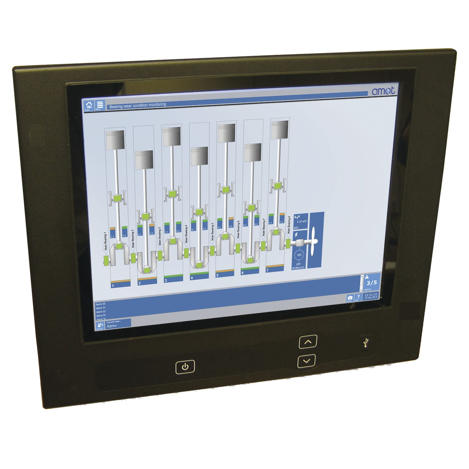 Condition monitoring device XTSW (BWM) AMOT measurement / for