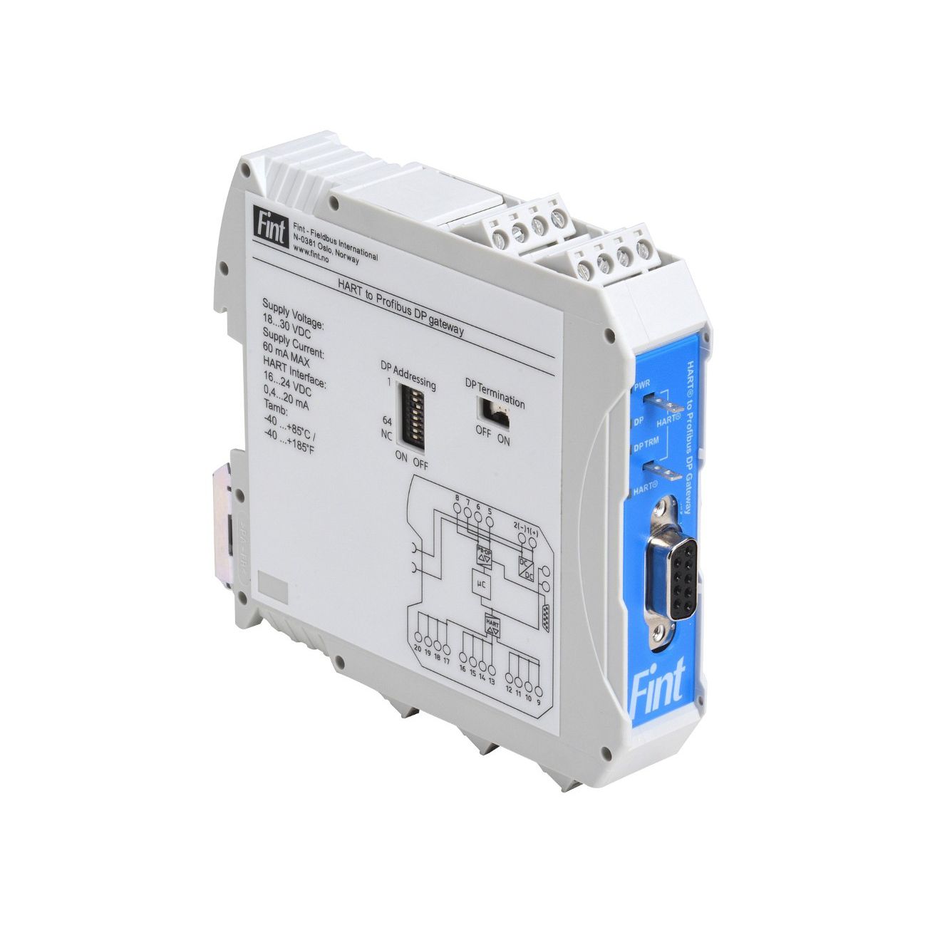 Communication gateway T501 Fieldbus International as HART