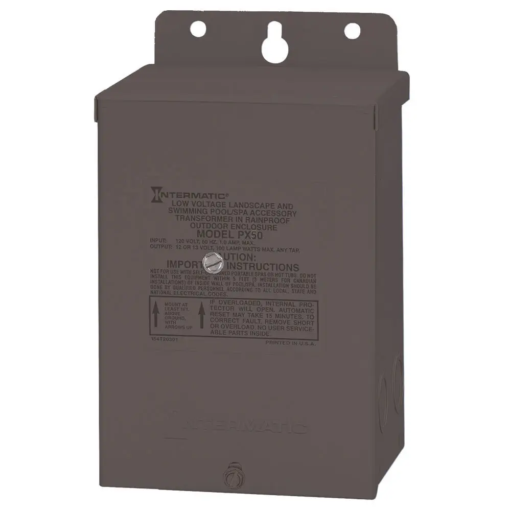 Swimming pool spotlight transformer - PX series - Grässlin by Intermatic -  electrical power supply / dry / LED