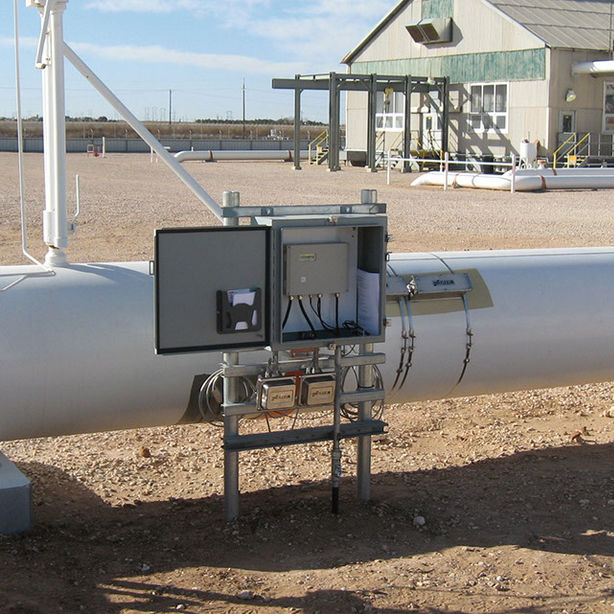 Ultrasonic flow meter / mass / for gas / for hydrocarbons FLUXUS HPI