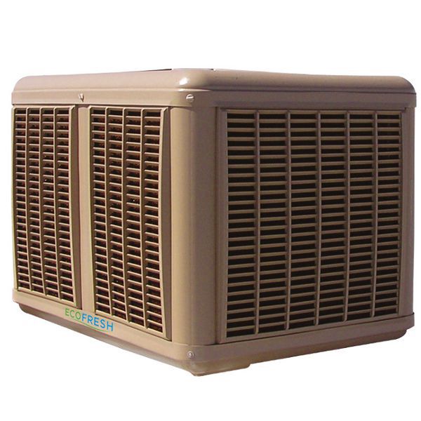 Fixed adiabatic evaporative cooler ECF series AIRLAT industrial