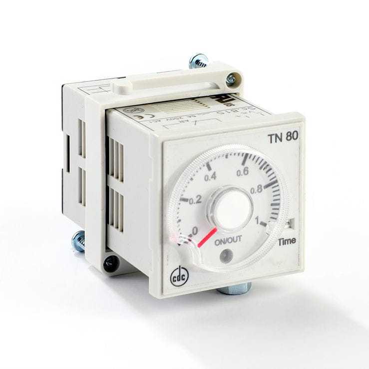 Electronic timer - TN80 - ELETTROMECCANICA CDC s.r.l. - flashing / wall ...