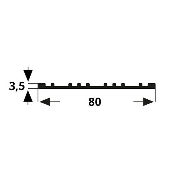 Profilé En T Aluminium AlMgSi0,5 EN AW-6060 – 15x15x2 Mm, Longueur 1500 Mm – Brut, Pour Bricolage, Construction