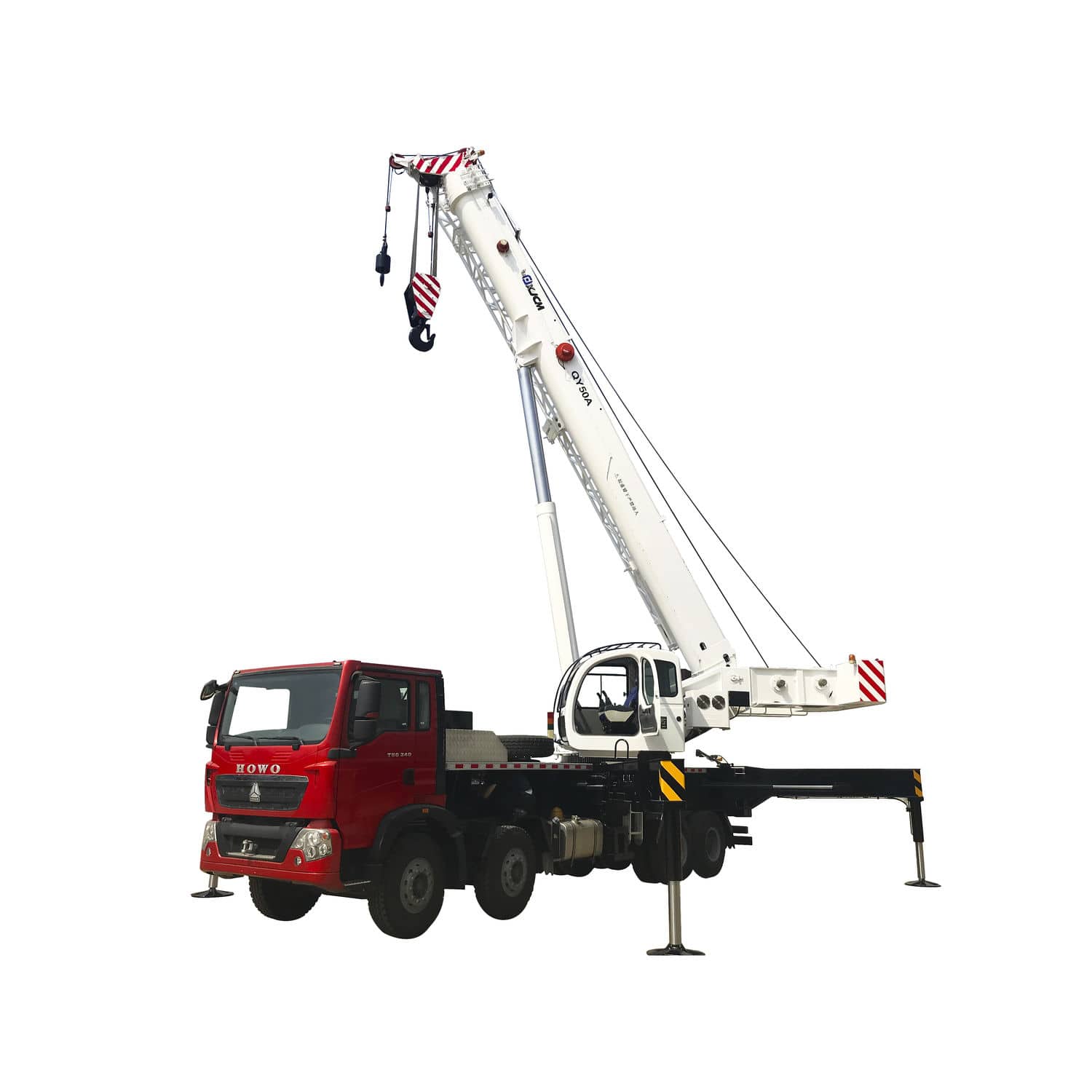Truck mounted Crane QY50 XUZHOU JIUFA CONSTRUCTION MACHINERY CO 