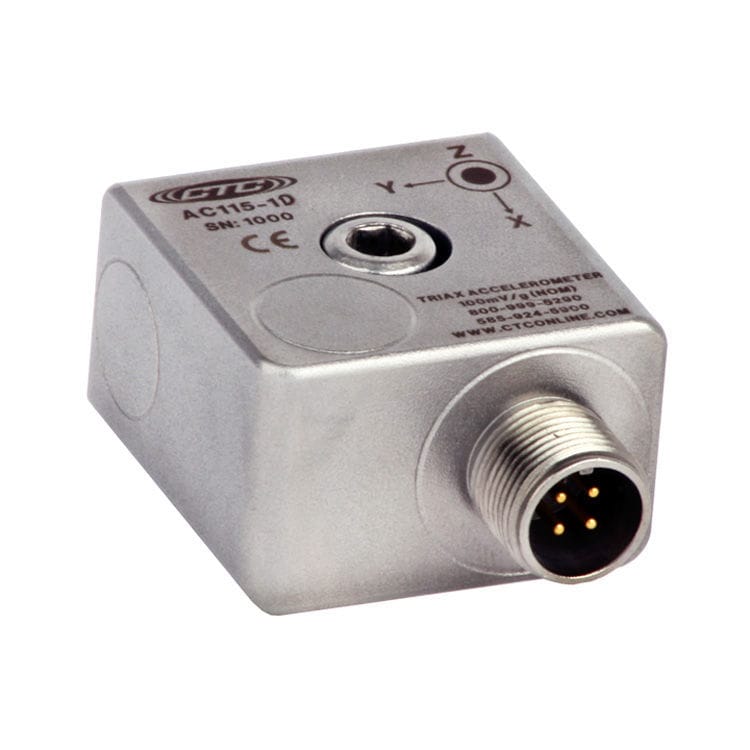 Triaxial accelerometer - AC1, 2, 3 series - Connection Technology ...