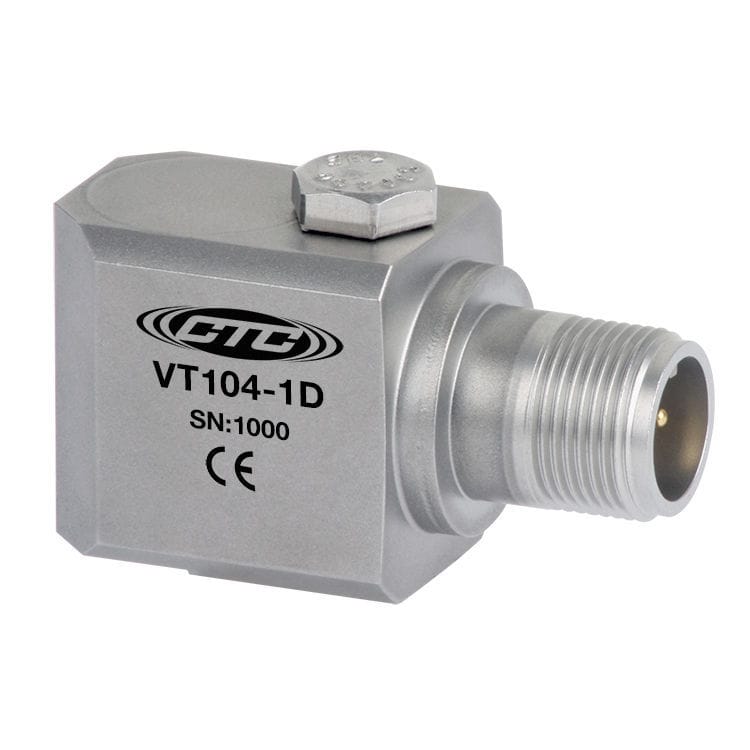 Piezoelectric velocity sensor VT104 Connection Technology Center Inc.