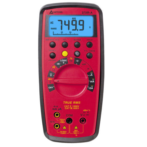 Digital multimeter - 37XR-A - BEHA AMPROBE - portable / 1000 V / 10 A