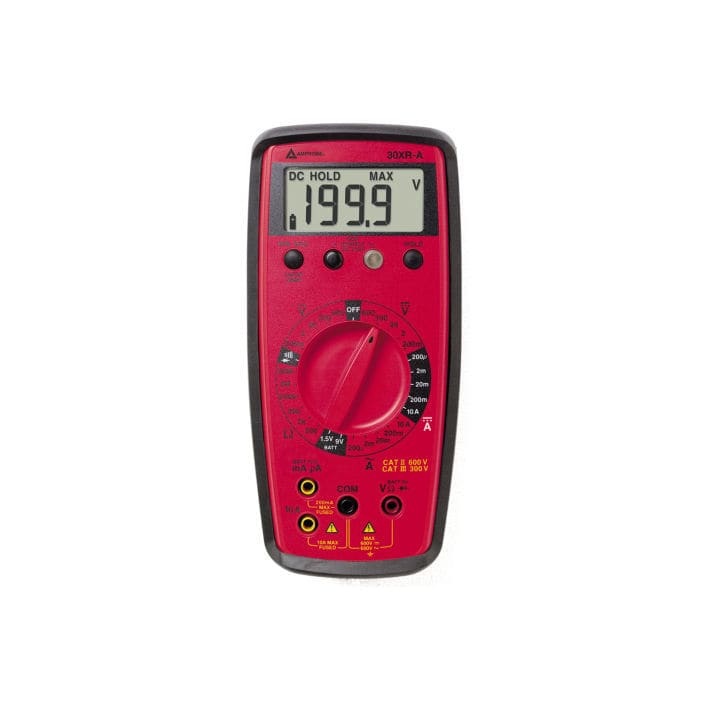 Digital multimeter 30XRAD BEHA AMPROBE portable / 300 V / 600 V