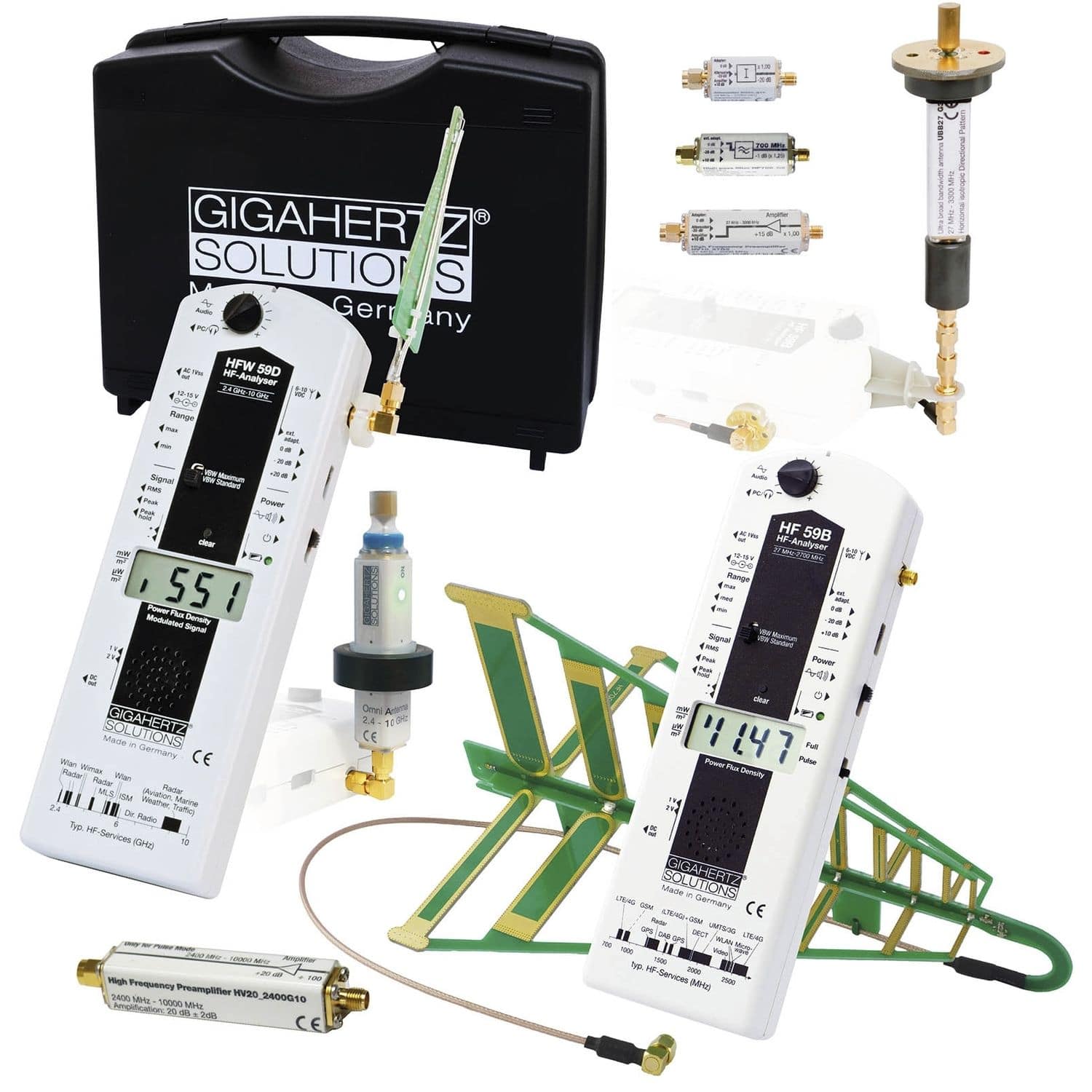 Electromagnetic field measuring instrument - HFEW59BD PLUS - GIGAHERTZ ...