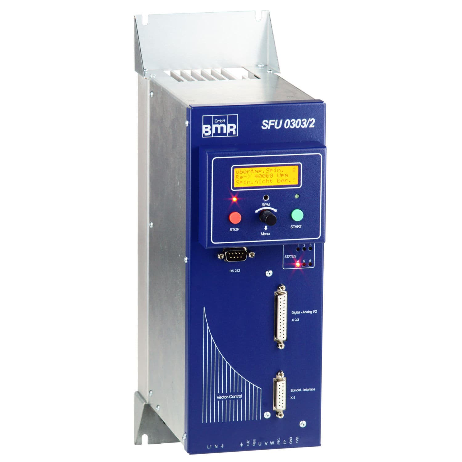 Motors spindle frequency converter SFU 0303/2 BMR GmbH brushless