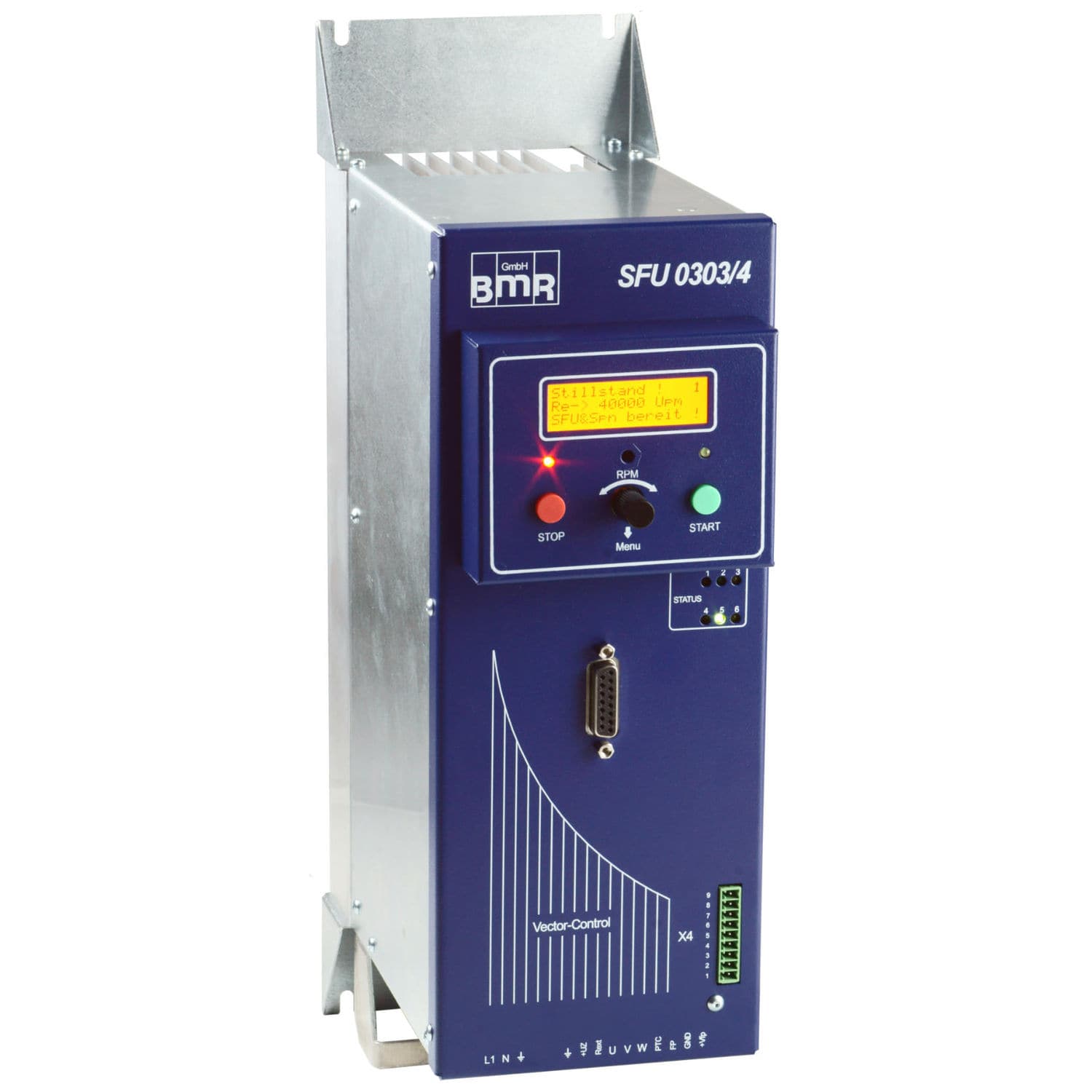 Motors spindle frequency converter SFU 0303/4 BMR GmbH brushless
