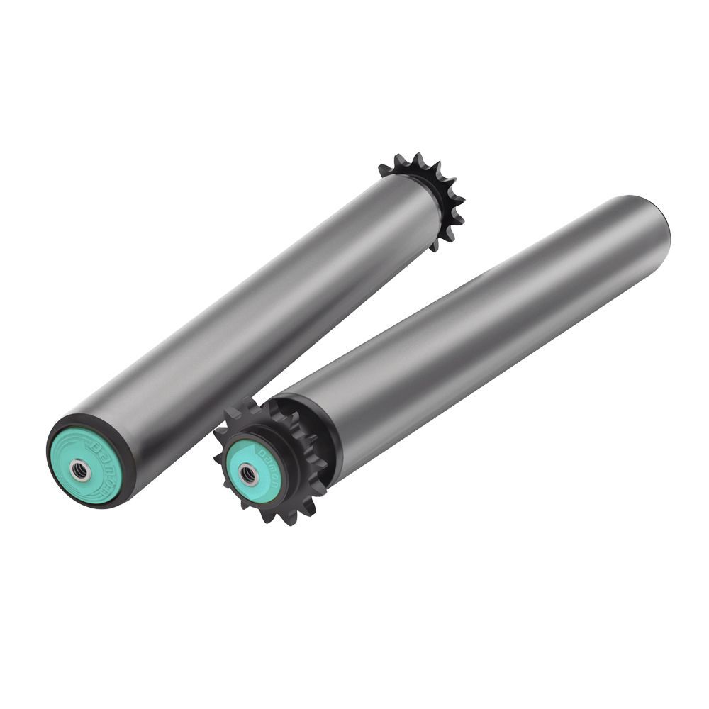 Chain drive conveyor roller 3211, 3221 Series DAMON Industrial Europe Srl steel