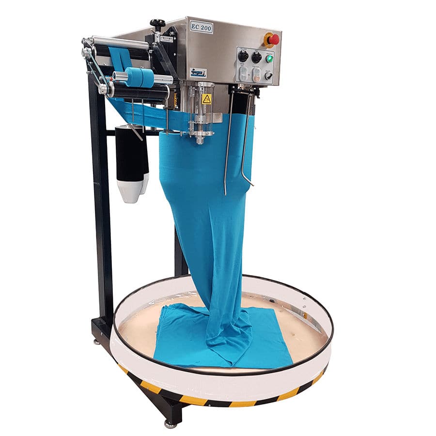 Knife cutting machine EC 200 Svegea of Sweden AB for fabrics